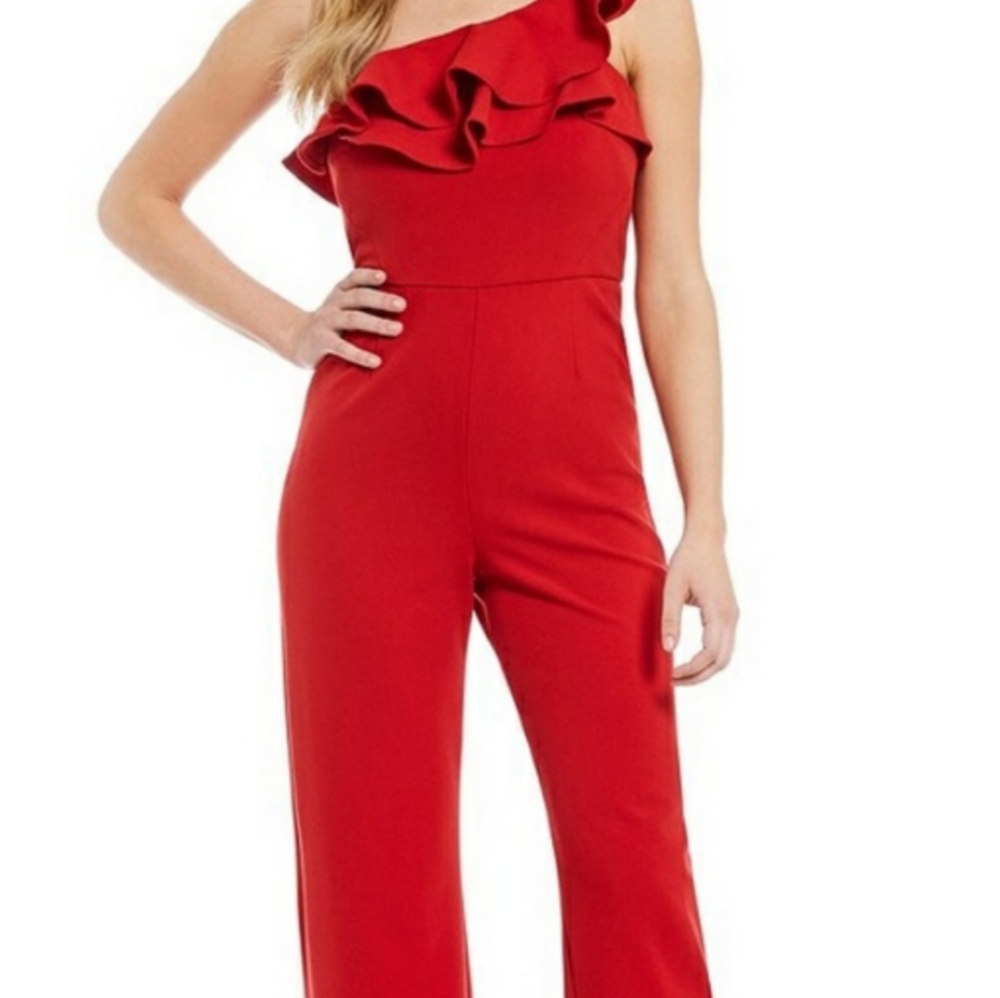 Gianni Bini Red Jumpsuit
